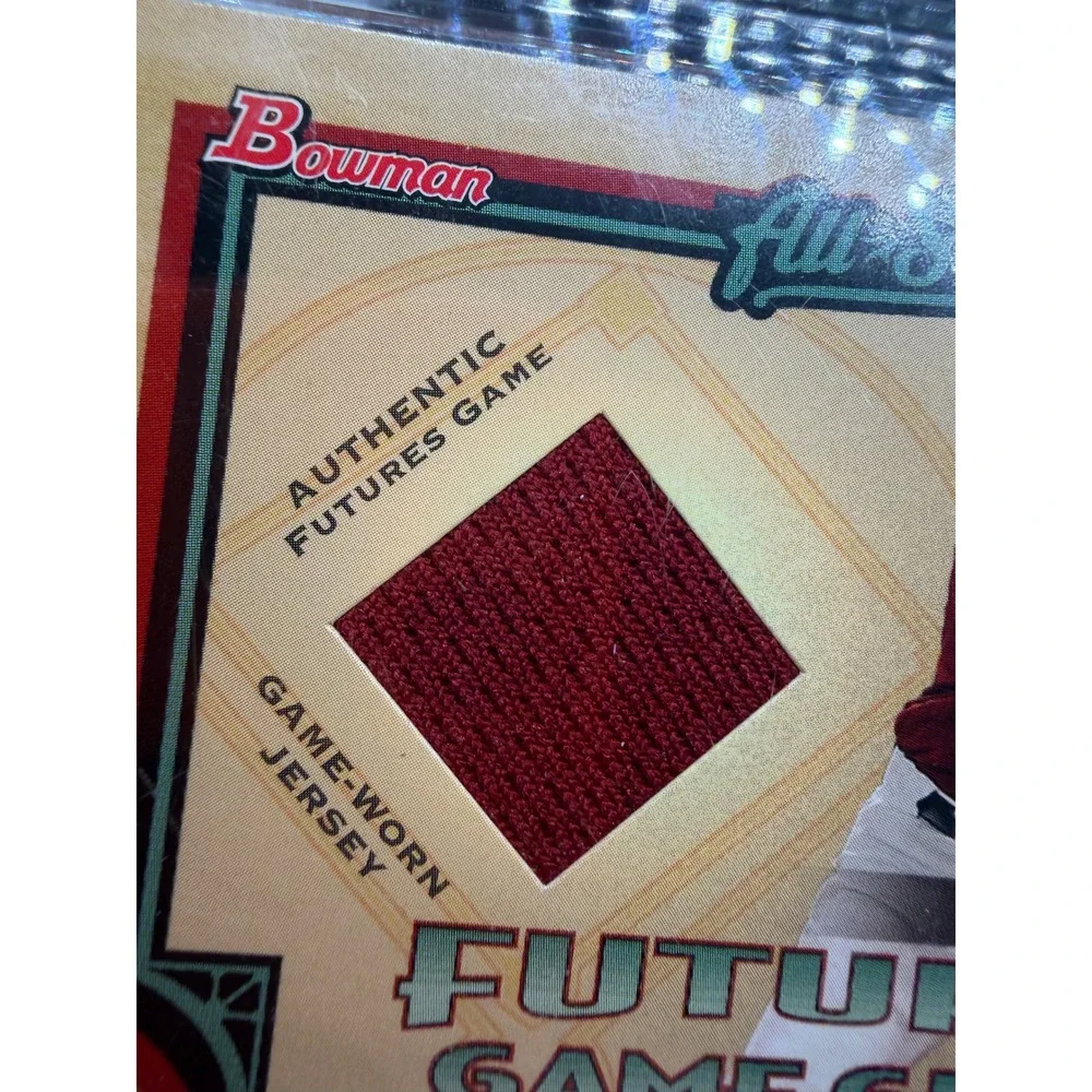 2005 Bowman Futures Game Gear Koyie Hill Game Worn Jersey Relic Card FGG-KH